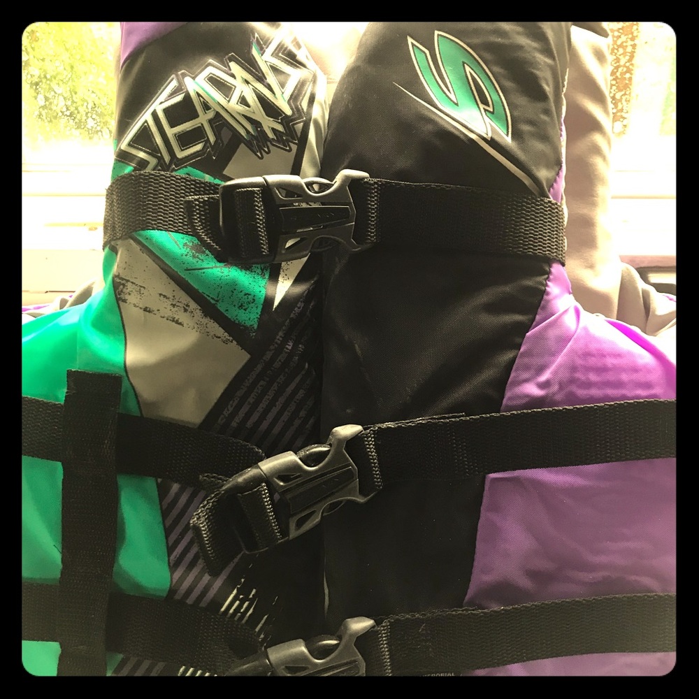 Ski vest for weight size 50 to 90 pounds